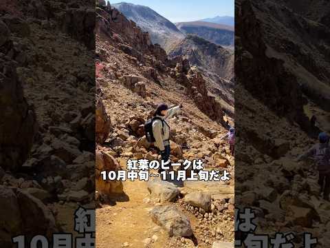 【栃木紅葉】那須ロープウェイ 紅葉/茶臼岳/朝日岳/三本槍岳