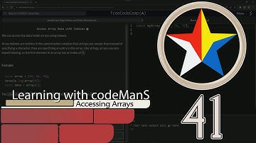JavaScript Basic 41: Accessing Arrays | FreeCodeCamp | JS Algorithms and Data Structures