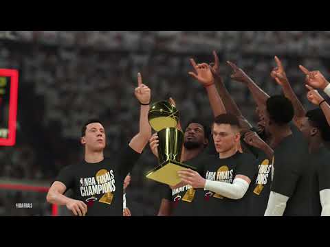 NBA 2K22 Miami Heat Championship Celebration