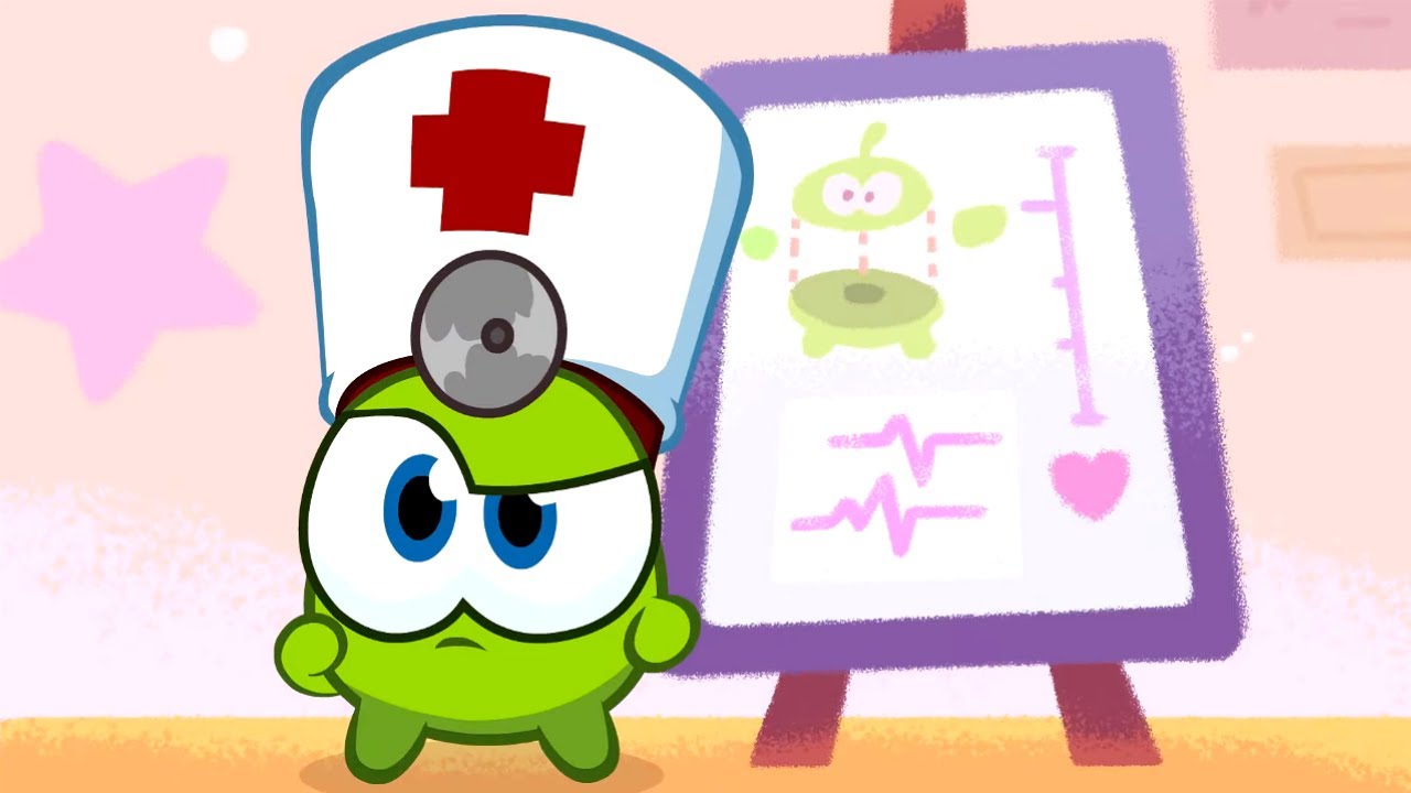 As Histórias do Om Nom - Médico Nibble Nom (Super - Noms) - Desenhos Animados  para Crianças