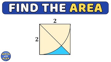 calculate the blue | area of the sector | geometry olympiad