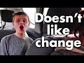 Autistic teenager hates routine changes