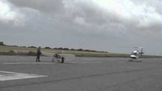 Model sized 1909 Bleriot XI Channel Crossing 1