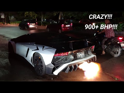 crazy-900+-bhp-lamborghini-aventador-with-sv-kit-|-(epic)-|-hyderabad-india