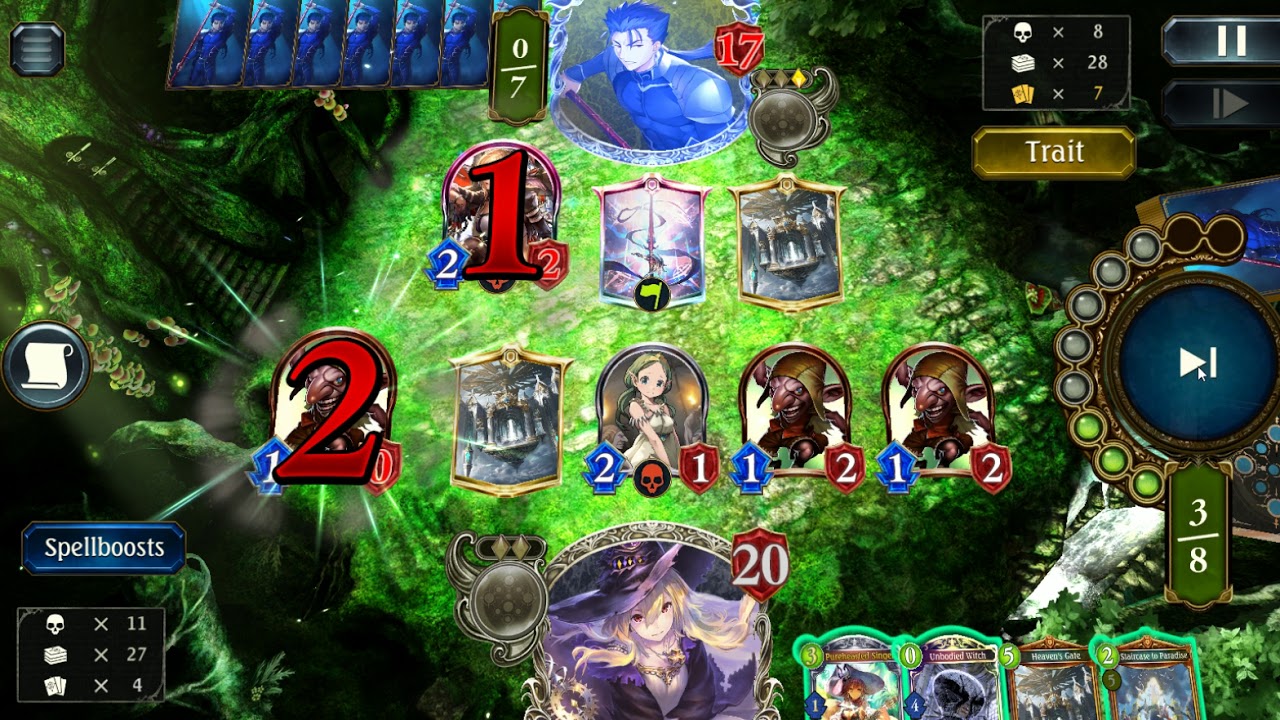 Shadowverse- Unbodied Witch D-Shift Highlander FAIL [HighlanderRune ...