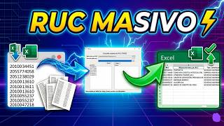 Consulta masiva de RUC en SUNAT con Python (PyQt + urllib) | App GRATIS