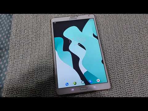 Tablet SAMSUNG GALAXY TAB S 8.4 LTE SM-T705 LineageOs 17.1 Android 10