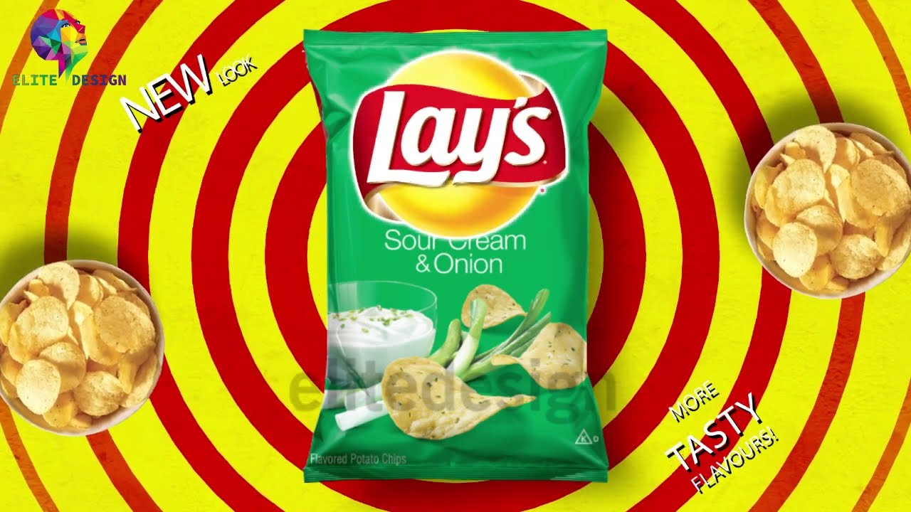 Motion Graphics Product Ads (LAYS)  