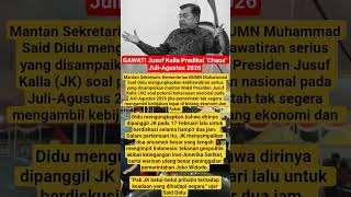 GAWAT! Jusuf Kalla Prediksi ‘Chaos’ Juli-Agustus 2026 #viral #shortvideo #beritaterkini #shorts
