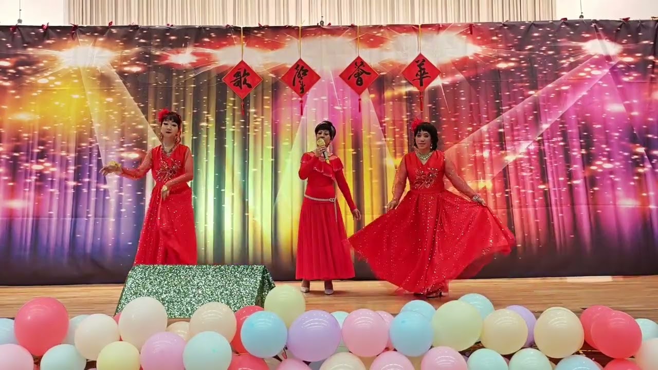 26年2月I5号天耀社區會堂貞貞唱小樓聽雨(丁anet@凱芬兩位靚女伴舞)