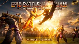 Hanuman in Lanka: The Day Ravana Stopped Laughing | One Vanara vs 80,000 (4K Cinematic Ramayana) screenshot 4