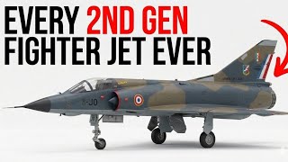 Every 2nd Gen Fighter Jet Explained in 18 Minutes 