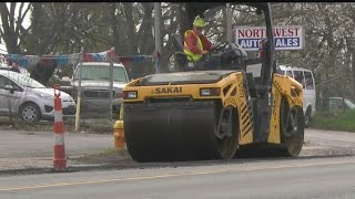 Mahoning Co. engineer warns drivers to be careful as paving picks up
