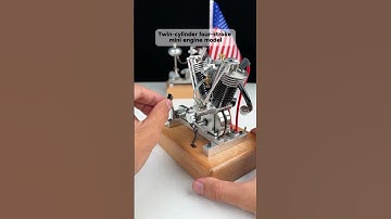 2-stroke of 4-stroke?#vortrixe #enginemodel #diy #harley #v2
