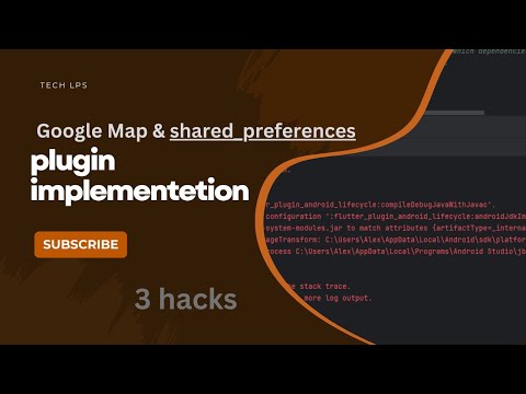 Encountering this error in Android Studio Hedgehog while using google maps flutter and shared prefer