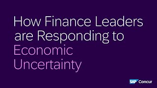 How Finance Leaders are Responding to Tariffs, Inflation, and Economic Uncertainty