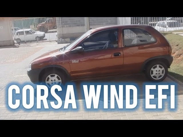 Corsa Wind 1996 rebaixado, aro 17 e modificações estéticas