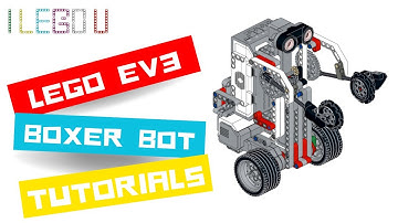 LEGO EV3 Building Instructions - PUNCHING BOT TUTORIALS - [design by I LEGO U]