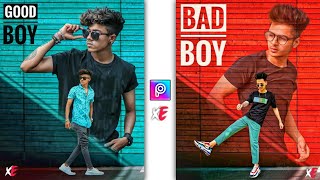 Boys Stylish Dual Photo Editing || Picsart Editing New Style - Xyaa Edits 🔥 screenshot 1