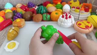 🌶️🍍🎂🍯🍰Perfect Slices! Toy Fruit & Cake Cutting 🍓🍰 ASMR 🌶️🍍🎂🥕 #asmr #satisfying #toys #viral #videos  screenshot 3