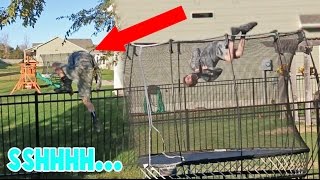 TESTING RANDOM PEOPLE'S TRAMPOLINES!