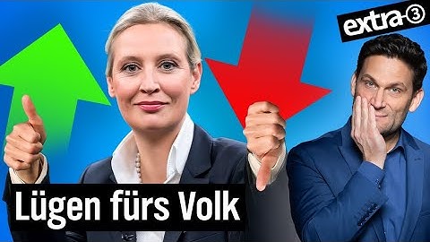 AfD im Wahlcheck: Wer profitiert – und wer verliert? | extra 3 vom 20.02.2025 · Teil 3 | NDR