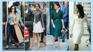 Watch Meghan Markles Elegant Street Style