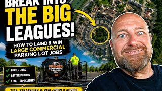 How do I get large commercial sealcoating jobs. The number one question I am asked.