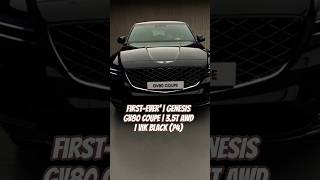 ‘First-Ever’ | GENESIS GV80 COUPE | 3.5T AWD | Vik Black (P4)