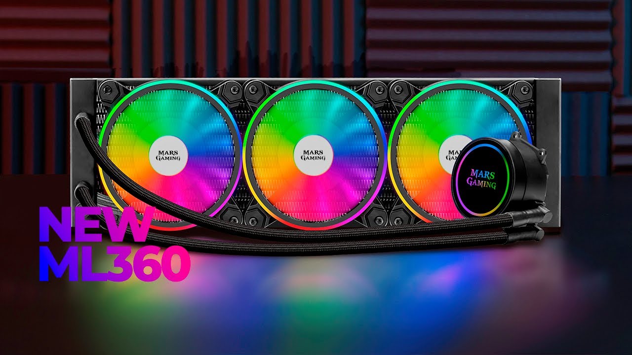 Refrigeración líquida extrema a tu alcance - ML360 | Mars Gaming