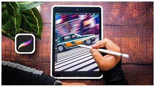 City Night illustration made on @Procreate screenshot 4