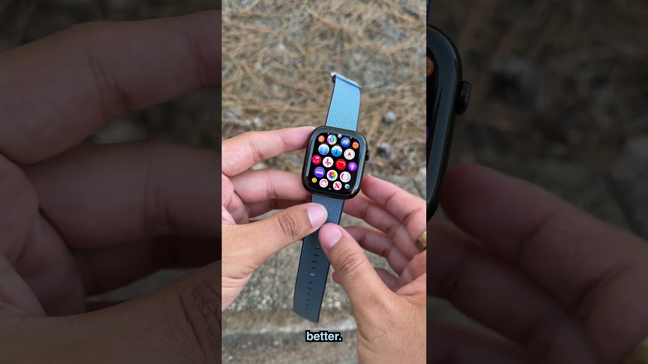 Apple watch vault [ep 19] / Navy/Tahoe Blue Woven Nylon Band - YouTube
