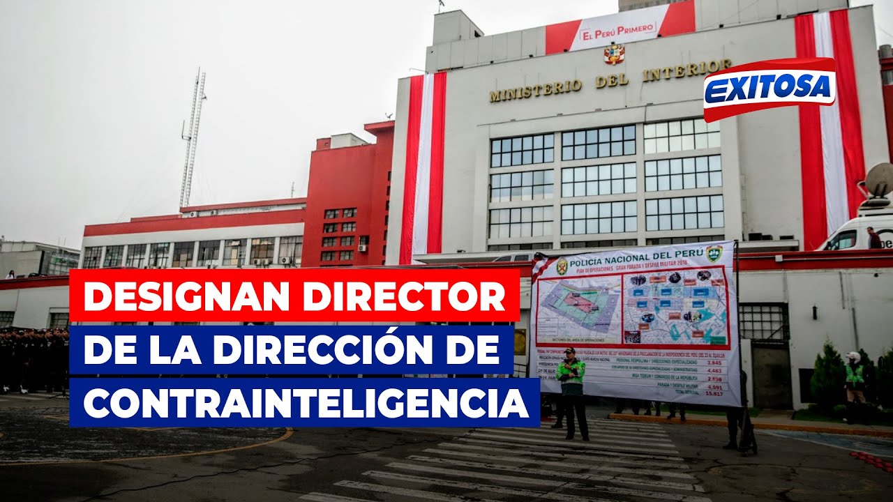 🔴🔵Designan Director de la Dirección de Contrainteligencia de la Dirección General de Inteligencia