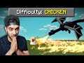 Beating Minecraft as a Chicken......[Very Tough]