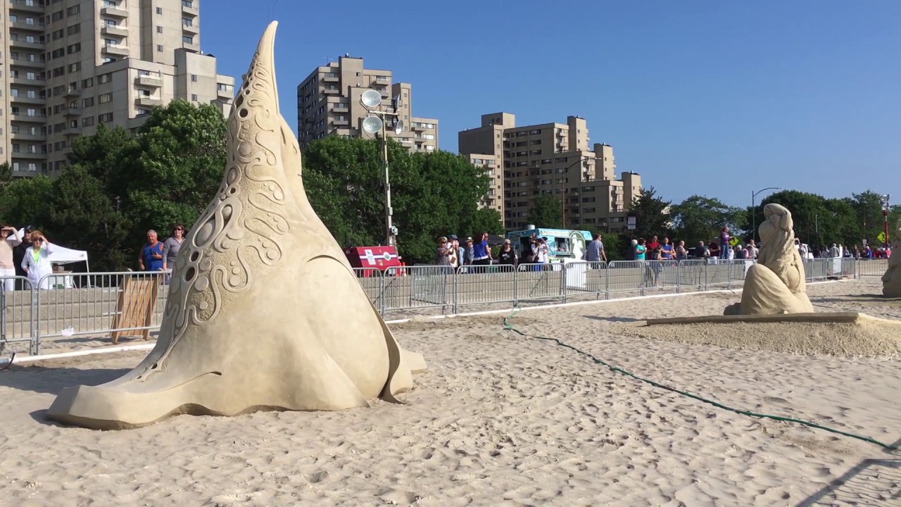 Revere Beach Kitesurfing and International Sand Sculpting Festival