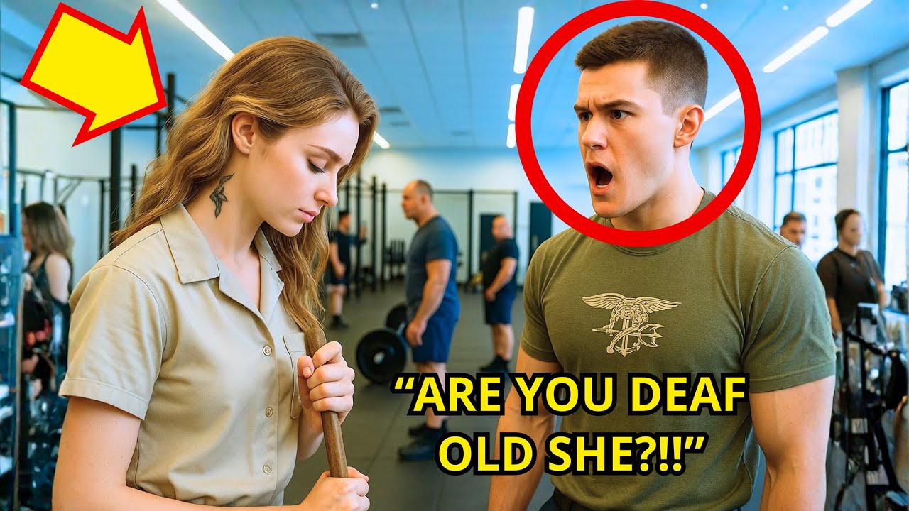 She was just a quiet janitor at the SEAL gym — Until the Commander noticed the tattoo on her neck.