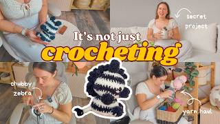 The invisible side of running a crochet business ☕️ Daily Vlog