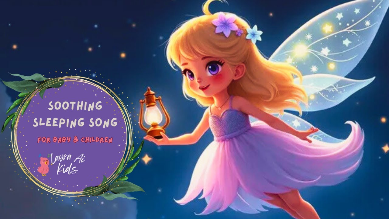 🌙SLEEP UNDER MOONLIGHT  -  Soothing Sleeping Song for Children & Baby