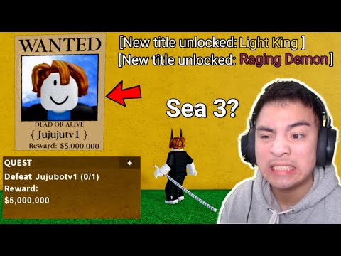 Light King Bounty Hunting TOXIC/HACKER PLAYERS In Blox Fruits (NEW