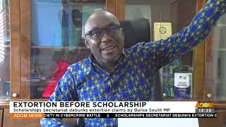 Extortion: Scholarships Secretariat debunks extortion claims by Builsa South MP (28-9-23) screenshot 5