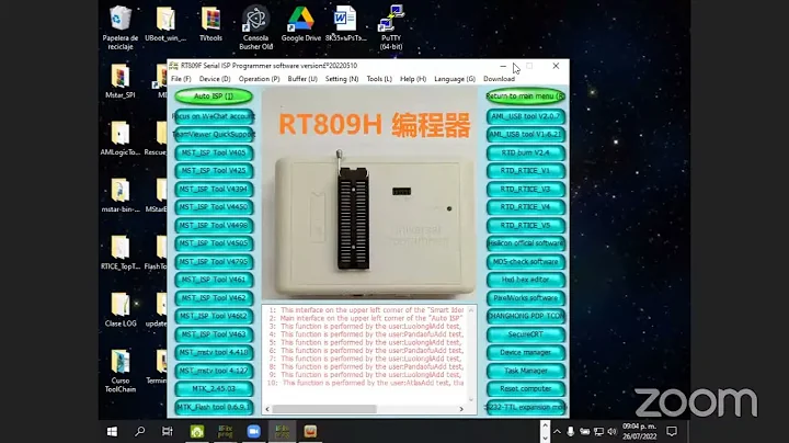 Curso RT809H-TOOLCHAIN REPARACIN DE MAIN CHINAS bu...