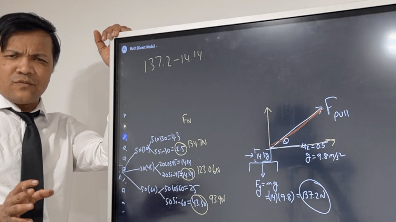 Physics Exam 1 Solution - YouTube