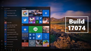 Windows 10 [ Build 17074 ] In Depth Review 2018!
