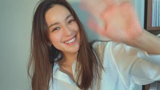 中村アン、シャツを羽織ってはじける笑顔　“おうちファッション”を楽しむ　「今できることを楽しんで」