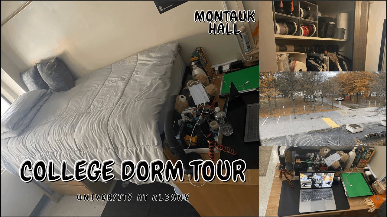 UALBANY FRESHMAN DORM TOUR 2021 MONTAUK HALL YouTube
