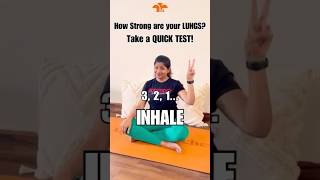 Test Your Lung Strength in 30 Seconds! 🫁