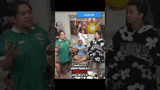 REZA ARAP DAN NIKO NYANYI LAGU ROHANI #marapthon #rezaaraplive #garryang #yb #trendingshorts