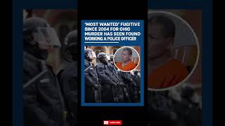 "Most Wanted" Fugitive Found Working as a POLICE OFFICER! 👮‍♂️😱#shorts