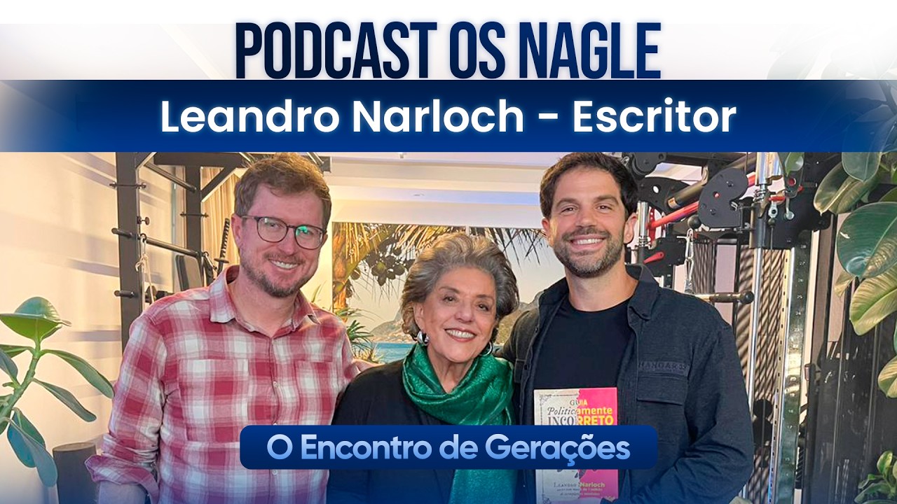 Capa do episódio: Guia Politicamente Incorreto. Leandro Narloch,escritor.
