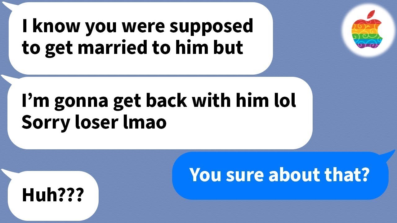 【Apple】 My fiancé's ex texted me on our wedding day